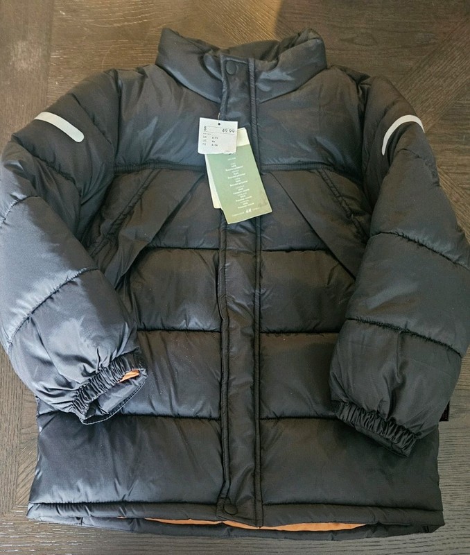 BOYS H & M THERMOLITE WATER RESISTANT COAT
