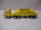 Vintage Tonka Mini Bottom Dump Truck Trailer Pressed Steel Yellow ok Shape READ