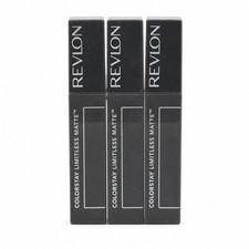 Revlon ColorStay Limitless Matte Liquid Lipstick 24HR Wear 016 Extra Shot 3pk