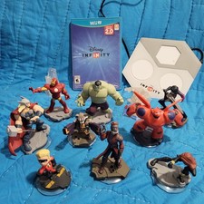 Disney Infinity -- 2.0 Edition Nintendo Wii U plus so many MARVEL FIGURES 