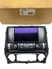 OEM 2014-2016 GMC Sierra 1500 Radio Display Screen With Control Panel 23176315