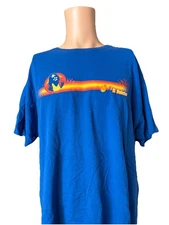 The Big Lebowski EL DUDERINO Geek Fuel Ripple Junction Blue Shirt Size XL Mens