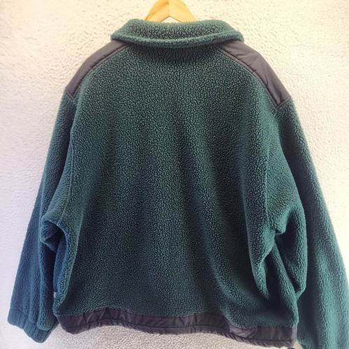 Vintage Eddie Bauer Pullover Herren 3XL grün EBTEK Sherpa 1/4 Jacke 90er - Bild 20 von 20