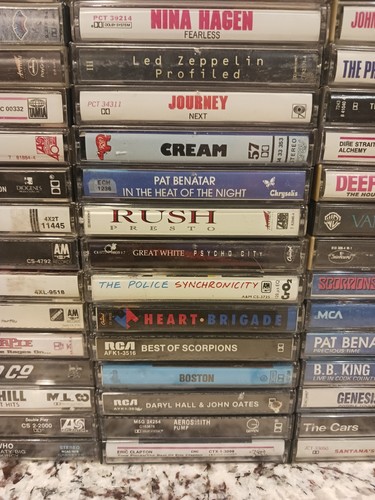 Huge (95) CLASSIC HARD ROCK METAL Rolling Stones Genesis Scorpians Rush Boston - Picture 7 of 11