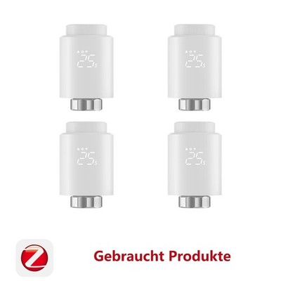 4PCS SONOFF TRVZB ZigBee Thermostatisches Heizkörperventil Smart Home Thermostat