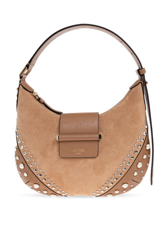 Jimmy Choo - Women - Shoulder bag ‘Bar Hobo Small’ - Brown