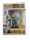 Funko Pop Marvel Zombie Silver Surfer #675 Hot Topic Exclusive Vaulted