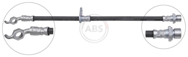 A.B.S. Bremsschlauch SL 1570 FüR Toyota Corolla Prius PHV Vvti ZRE210 Hybrid-image