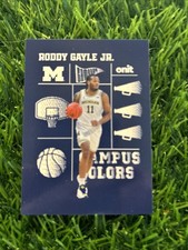 2025-26 ONIT Roddy Gayle Jr Michigan Basketball Campus Colors Dark #CC-5 B23