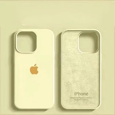 Liquid Silikon Hülle For iPhone 17 16 15 14 13 12 Pro Max Plus Logo Case Taschen
