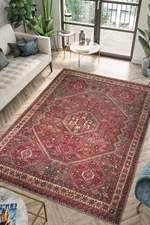Keen Home Design 5x7 Rug - Machine Washable Area Rug with Non-Slip Backing, I...
