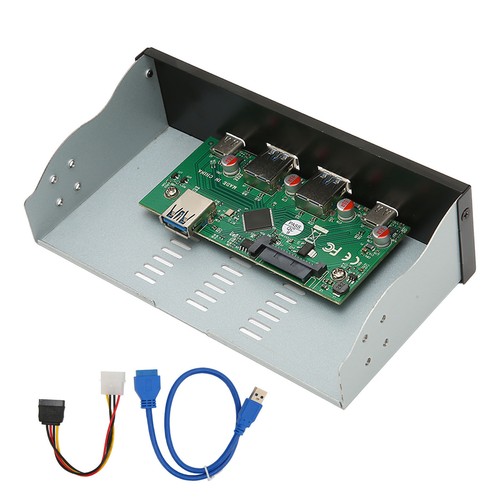 Usb Front Panel Hub 10Gbps 2 Usb A 2 Usb C Usb 3.1 Gen 2 4 Ports High Perf AM - Afbeelding 16 van 22