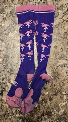 Pro Compression Knee High Compression Socks Men s Size L/XL 20-30mmHg Flamingo