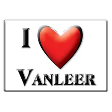 Vanleer, Dickson County, Tennessee - Fridge Magnet I Love Souvenir Usa Gift