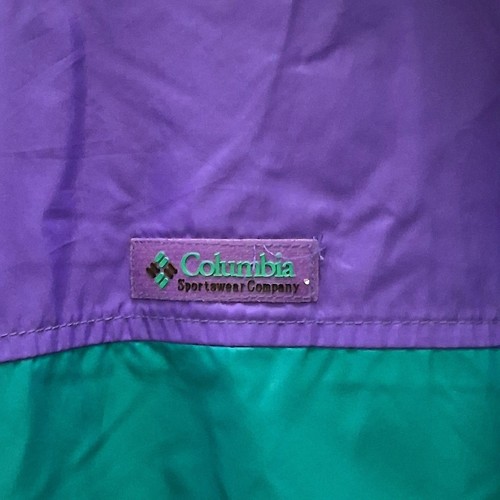 Vintage Columbia Full Zip Windbreaker Radial Sleeve Jacket Men’s Size XL - Picture 3 of 6