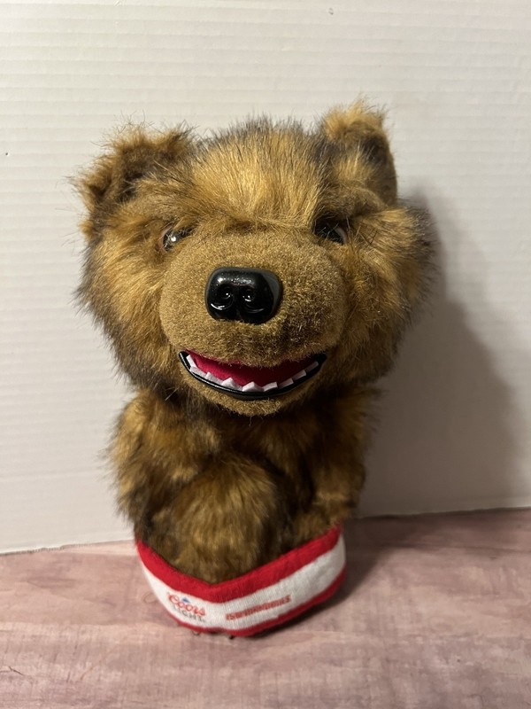 Coors Light Bear Golf Club Driver Head Cover  Patrick Mahomes
