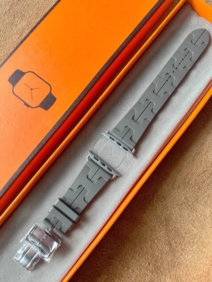 Correa de reloj Kilim 42/44/45/46 mm 49 mm para Apple Watch Hermes Ultra 1/2 S10 9 Foto 3 de 4