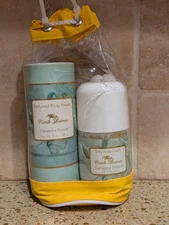 Camille Beckman Gardenia Breeze Body Power and Body Cream Set  NEW