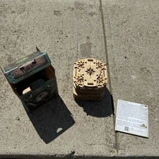 IDventure ClueBox Davy Jones Locker Escape Room Game 3D Wood Puzzle Box Clue Box