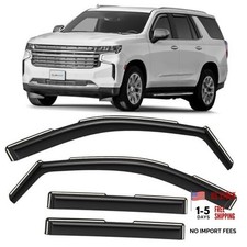 in-Channel Incredibly Durable Rain Guards for Chevrolet Tahoe For Tahoe 21-26