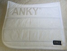 NEW Anky Dressage Saddle Pad Suede White FULL