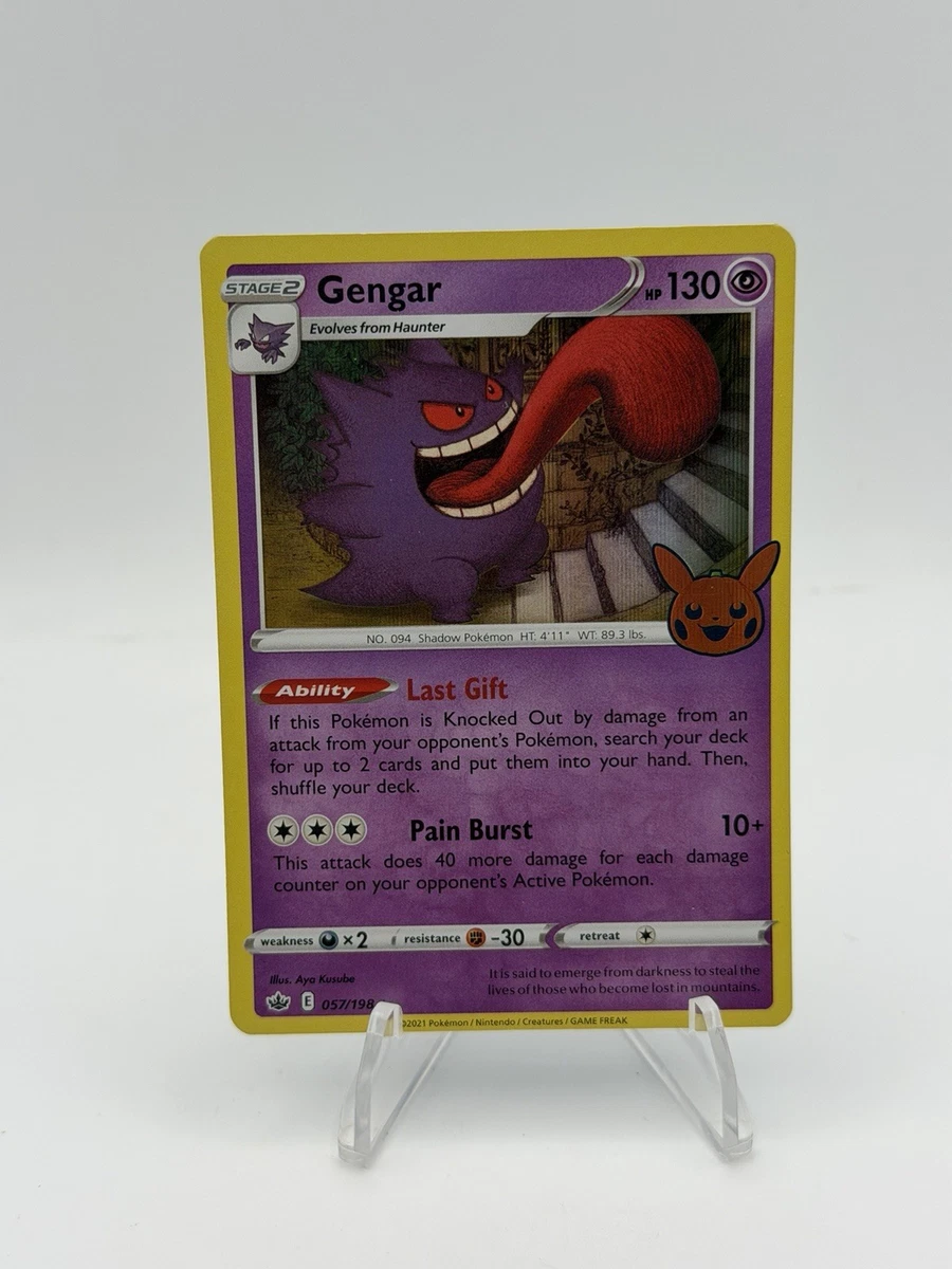Gengar 057/198 Trick or Trade Booster Bundle for sale | eBay