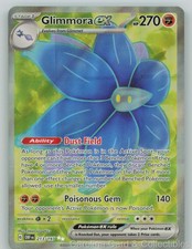 Glimmora ex 213/197 Holo Obsidian Flames Pokemon Near Mint