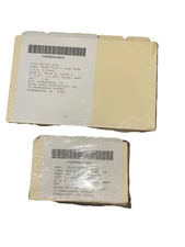 Index Card Files, 1/5-cut Top Tabs, Assorted Positions, 3X5” & 5x8” NIP 1 HD