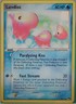 Luvdisc 14/17 Common POP Series 2 Pokemon Moderately Played