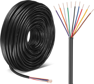 Hoolerry Solid Sprinkler System Wire 18 Gauge Irrigation Wire with UV Resistant 