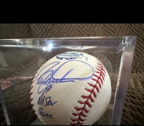 Barry Larkin 1988 All Star Game Ball "1st All-Star Game" Inscription JSA Cert - Picture 4 of 5