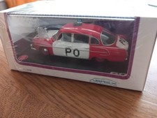 Abrex 1:43 scale diecast Tatra 603, ‘PO’ Czechoslovakian Fire Brigade 1969