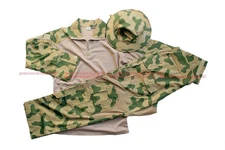 Rare Kuwait Amoeba Desert Camo Frog Suit Uniform Hat Customized services MR