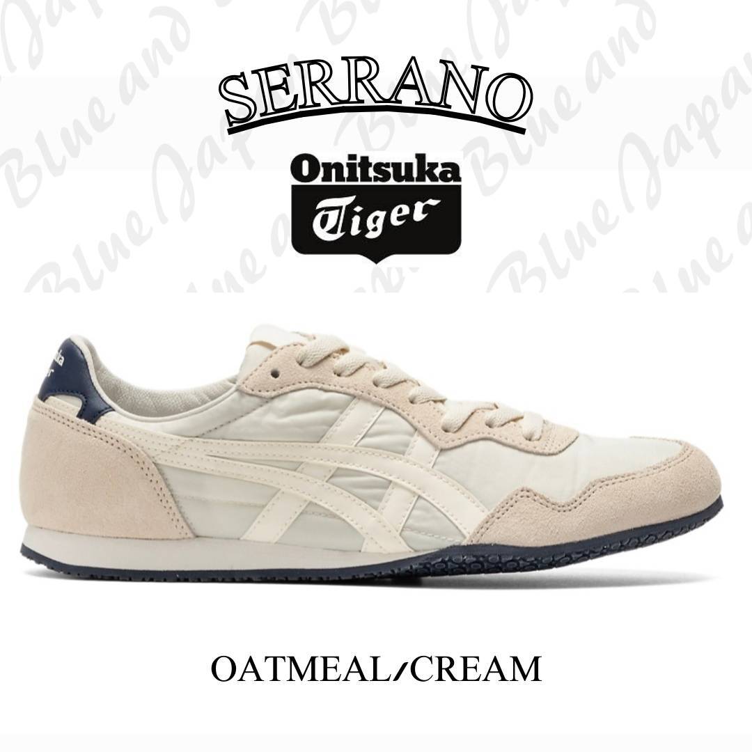 靴 Onitsuka Tiger SERRANO 1183B400 252 26cm Onitsuka Tiger SERRANO OATMEAL CREAM 1183B400 252 Authentic