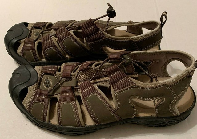 skechers closed toe sandals