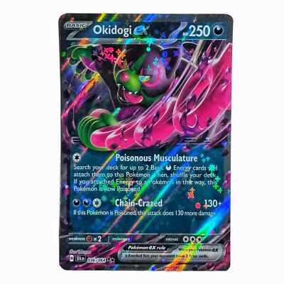 Pokemon TCG Okidogi ex 036/064 Shrouded Fable Double Rare Holo -  NM