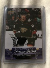2023-24 Upper Deck Series 1 Young Guns UD Canvas Nikita Nesterenko Anaheim Ducks