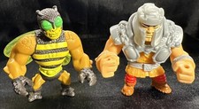 Masters Of The Universe Eternia Minis Lot Of 2 Figures Ram Man Buzz-Off