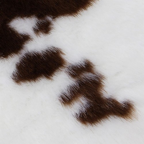 Kuhfell 160x130 Kunst Fell Imitat Teppich Bett Vorleger Stuhl Sitz Auflage Decke - Bild 3 von 5