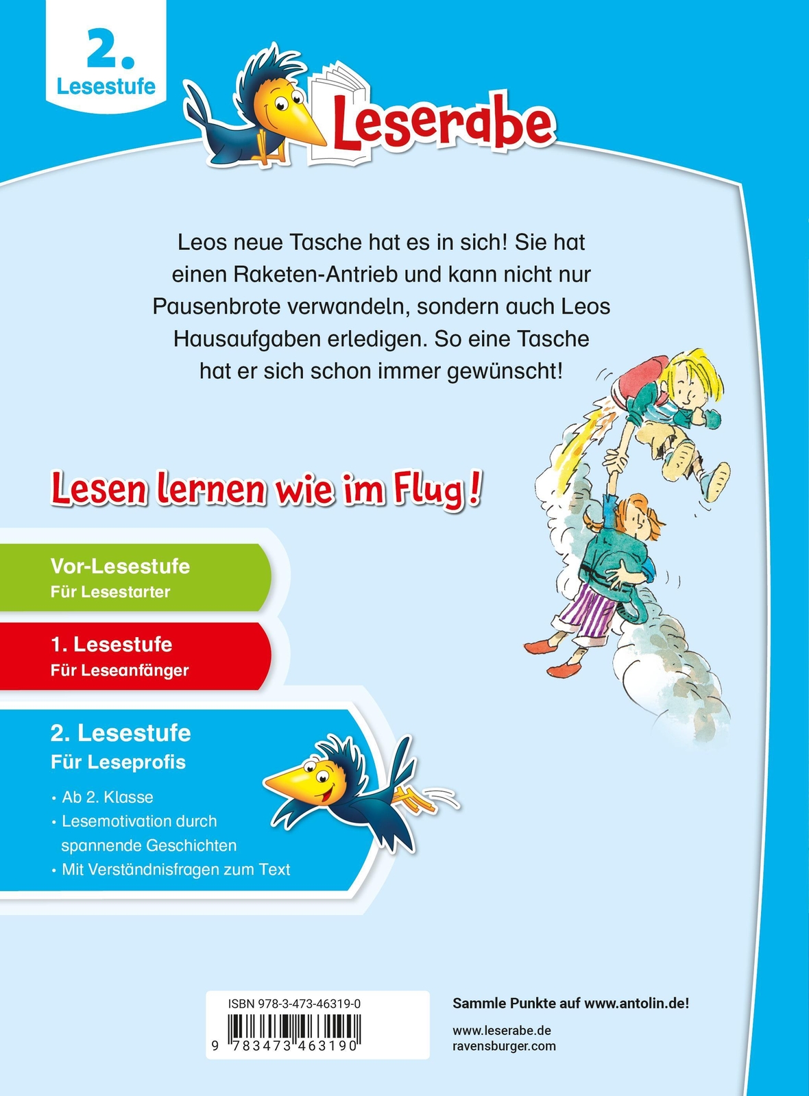 Thumbnail - Leos Super-tasche - Lesen Lernen Mit Dem Leserabe - Erstlesebuch -