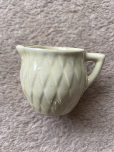 VTG c.1940/50’s CHILD’S CERAMIC PART TEA SET 7-PIECES MADE ENGLAND SOME CRAZING - Picture 10 of 12