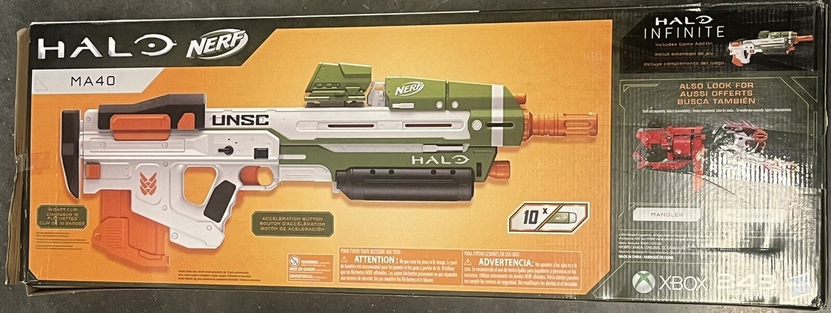 NERF HALO MA40 ナーフ コラボモデル 中古品 NERF HALO MA40 ナーフ コラボモデル 中古品 Amazon.co.jp: NERF Halo