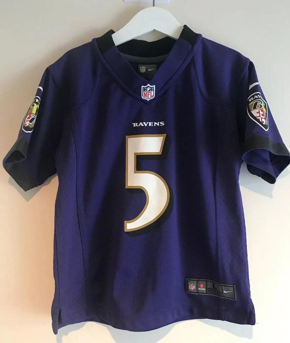 Joe Flacco Baltimore Ravens Nike Youth Speed Machine