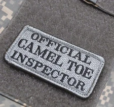 DAESH BASHER GREEN BERETS SP OPS URBAN WARFARE: CAMEL TOE INSPECTOR vêlkrö PATCH