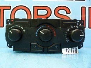 2006 06 2007 07 Chrysler 300 Heater Climate Temperature