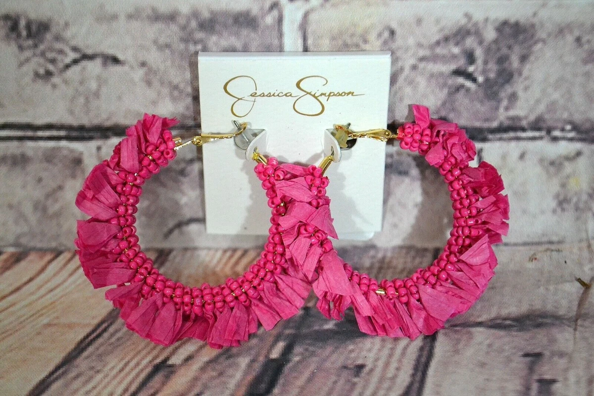 Jessica simpson outlet tassel earrings