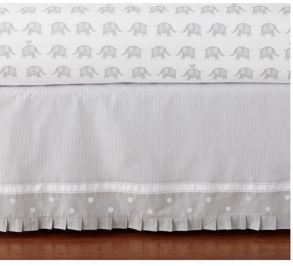 Juego de cama de cuna Pottery Barn Kids Taylor NUEVO Foto 2 de 2