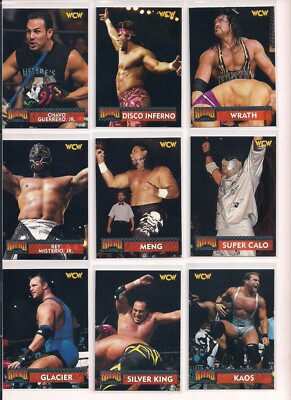 1999 Topps WCW NWO Nitro Wrestling Cards  You Pick / Choose From List / bx2
