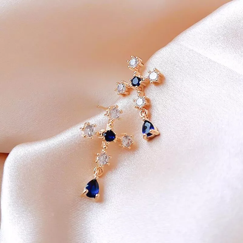 Baroque on sale cross earrings