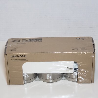 IKEA Grundtal 17999 Cabinet Puck Light Stainless Steel 501.193.51